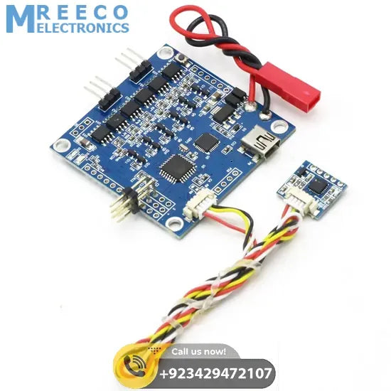 2 axis BGC 3.1 Brushless Gimbal Controller or PTZ Controller motor Driver with 6050 Sensor for FPV Multirotor - Side View