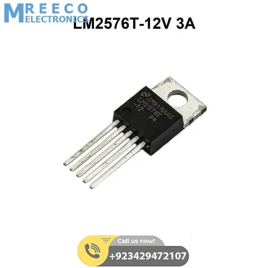 LM2576T 12V 3A IC REG Buck Voltage Regulator - Front View