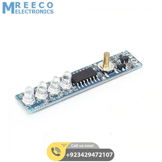Lithium Battery Capacity Indicator LED Display Board - Front View