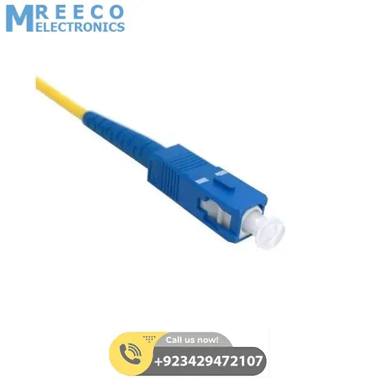 SC to SC Fiber Patch Cord Cable 30M - Top View