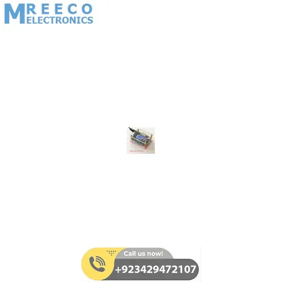 3A High Precision DC Adjustable Regulated Power Capacity Voltmeter Ammeter Step-Down Module In Pakistan - Front View