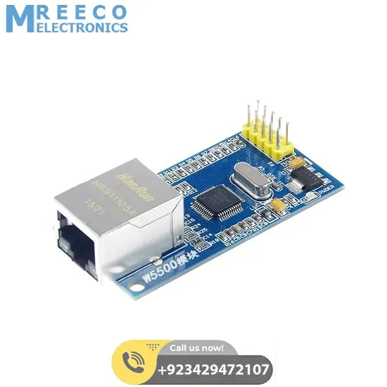 W5500 SPI To Ethernet Module In Pakistan - Bottom View