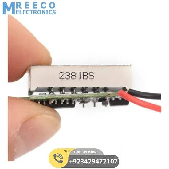 Two wire 0.28 Inch LED Mini DC Voltmeter Digital Display Voltage Tester Meter - Top View