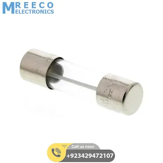 250 mAMP 6x30mm 250VAC glass fuse In Pakistan - Back View
