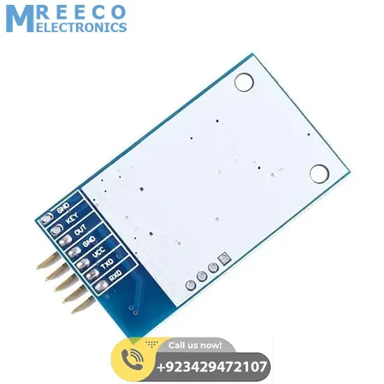 ID Card Decoder RFID Reader Module 125KHz TK4100 UART Output Board For Access Control DIY Modification - Side View