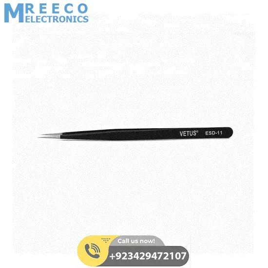 ESD-11 Vetus Tweezer - Angle View