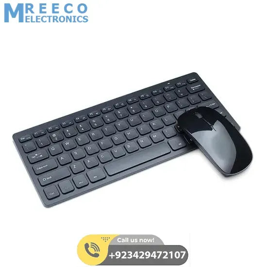 Mini Wireless Keyboard And Mouse For Raspberry Pi - Front View