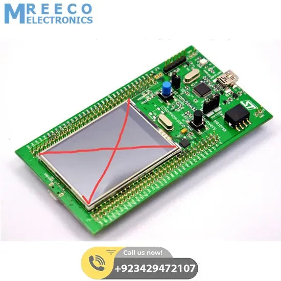 Without LCD Display STM32F429 439 Arm Cortex M4 Development Kit - Front View