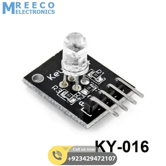 HW 479 Ky-016 RGB 3 Color LED Sensor Module In Pakistan - Front View