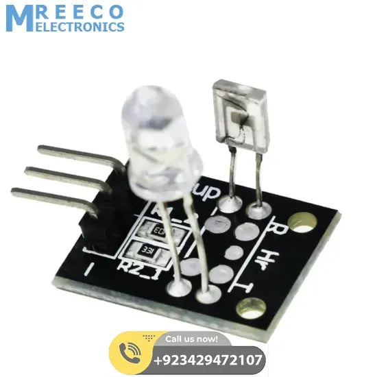 Heart Beat Detector Module KY 039 Heart Rate Sensor - Back View