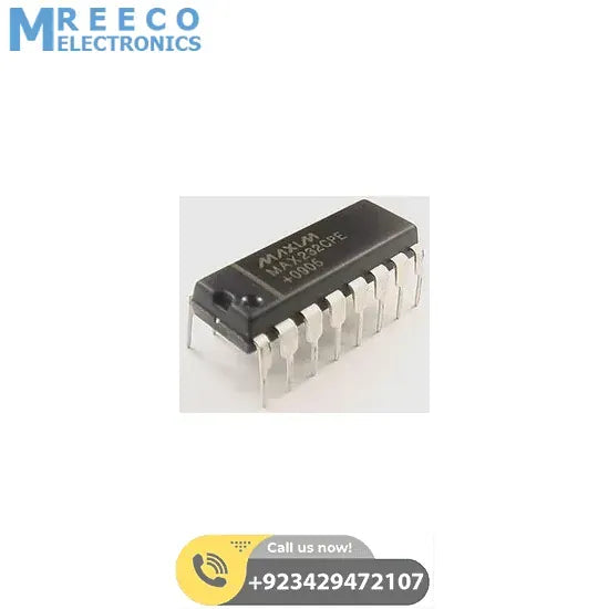 MAX232 MAX 232 TTL SERIAL TO RS232 Converter - Front View