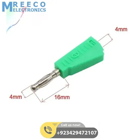 Stackable 4mm Banana Plugs Jacks Connector - Top View