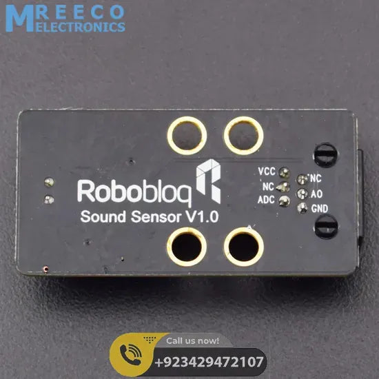 Robobloq Sound Sensor with RJ11 Connecting Wire in Pakistan - Back View