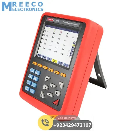 UNI T UT285C Three Phase Power Quality Analyzer - Side View