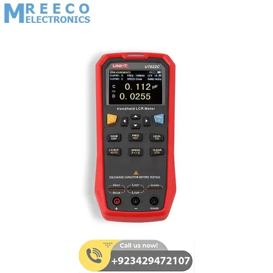 UNI-T UT622C Handheld LCR Meter - Front View