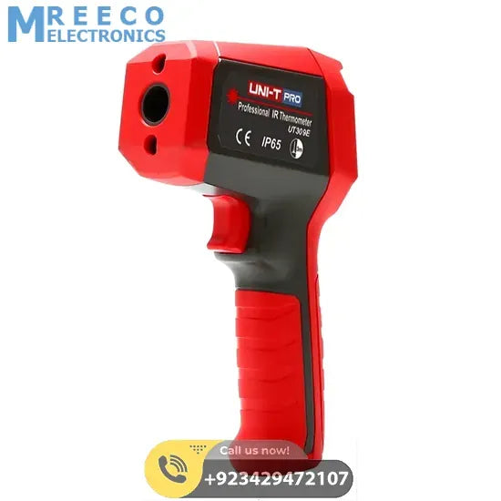 UNI-T UT309E Professional Infrared Thermometer - Side View