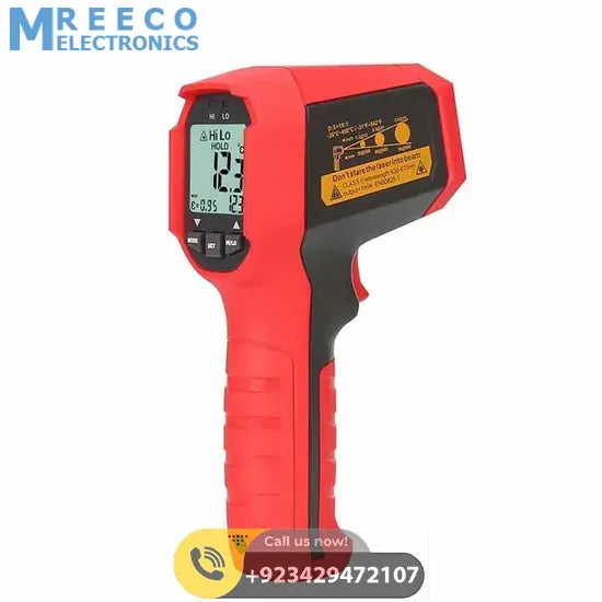 UNI-T UT309A Professional Infrared Thermometer - Side View