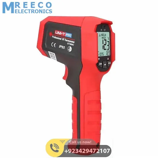 UNI-T UT309C Professional Infrared Thermometer - Side View