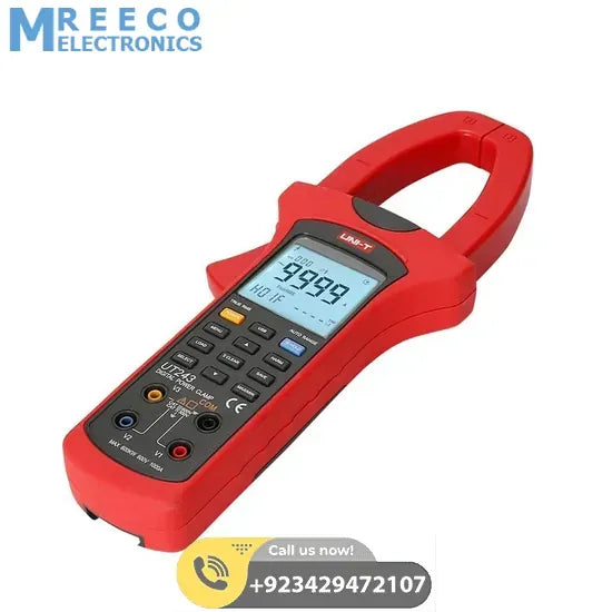 UNI-T UT243 Power and Harmonics Clamp Meter - Side View