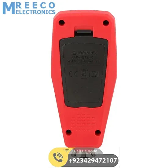 UT343A Coating Thickness Gauge Meter - Back View