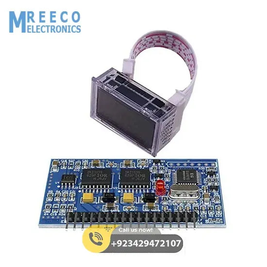 EGS002 Module With LCD Display SPWM Signal Generator Sine Wave Oscillator With IR2110 Drivers - Side View