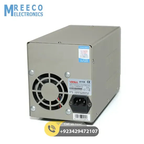 Bench Type YIHUA YH 605D DC power supply 60V 5A - Back View