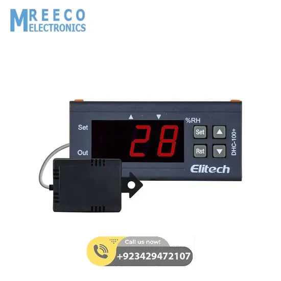 Elitech Humidity Controllers DHC-100+ series In Pakistan Original - Side View