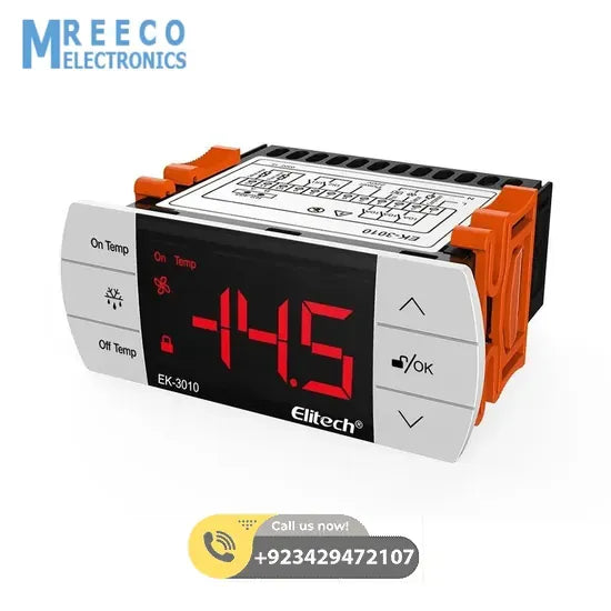 Temperature Controller EK-3010 220V Elitech in Pakistan - Back View