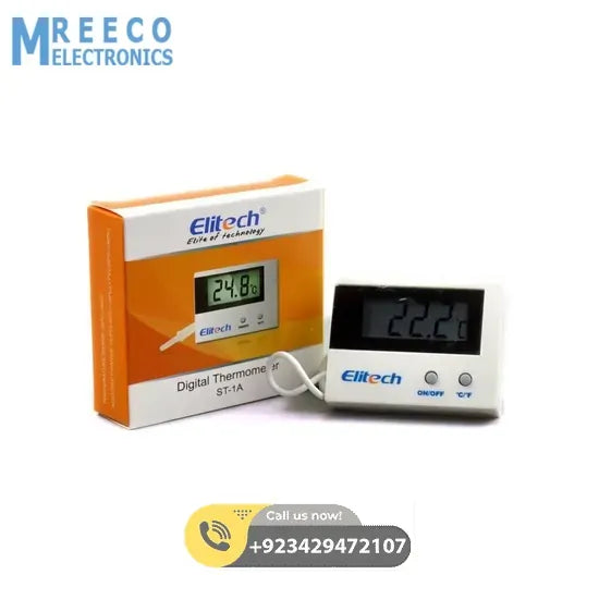 Digital Thermometer ST-1A/ LCD Display Thermometer Elitech in Pakistan - Front View