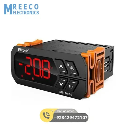 STC 1000X Upgrade Temperature Controller 220V Digital Thermostat Elitech in Pakistan - Side View