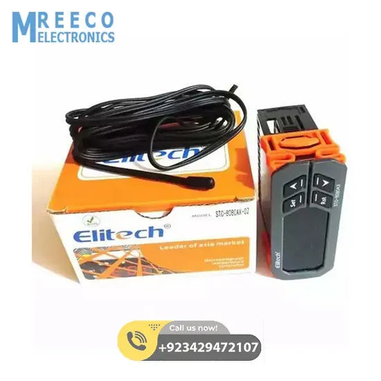 Elitech Stc-8080Ax-02 Digital Thermostat Temperature Controller in Pakistan - Front View