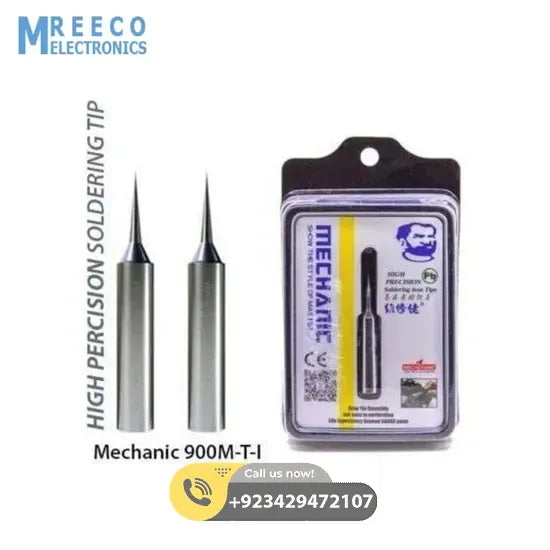 Mechanic Lead Free Soldering Iron Tip 900M-T-I For Jumper Wire BGA Motherboard Welding Repair Tools - Front View