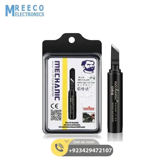 Mechanic Lead Free Soldering Iron Tip 900M-T-SK For Jumper Wire BGA Motherboard Welding Repair Tools - Front View