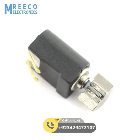 Mini Vibration Motor MT35 3V - Back View