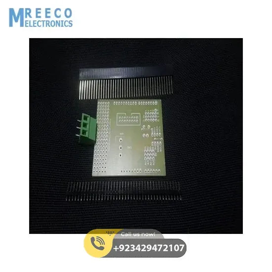 Unassembled Arduino P10 LED Dot Matrix Display Driver Shield - Front View