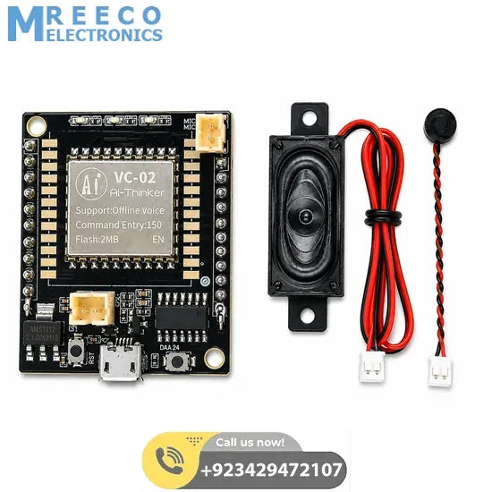 AI-Thinker VC-02 Offline Voice Recognition Development Kit