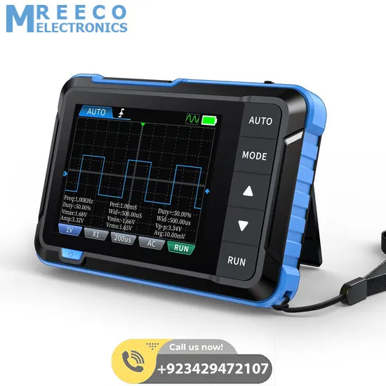 FNIRSI® DSO-153 2-IN-1 Mini 1MHz 5MS/s Digital Oscilloscope Waveform Generator