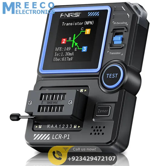 FNIRSI® LCR-P1 Multifunction LCR Transistor Capacitor Tester