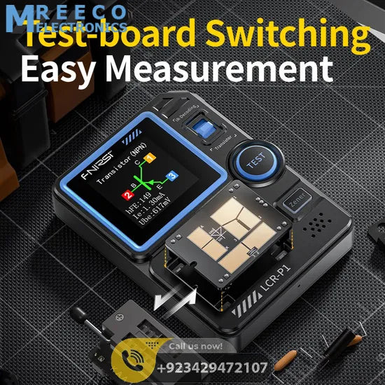 FNIRSI® LCR-P1 Multifunction LCR Transistor Capacitor Tester