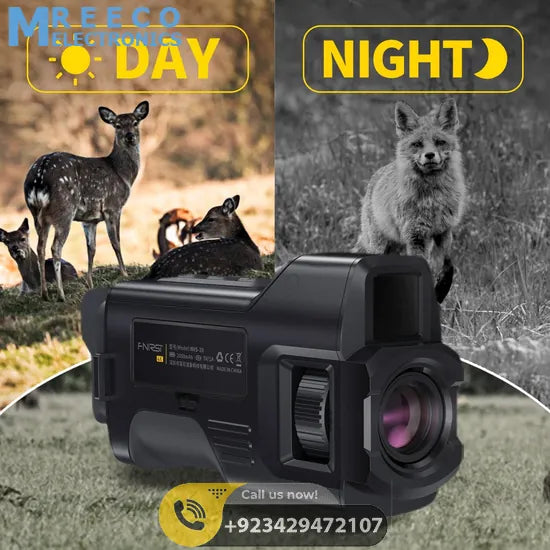 FNIRSI® NVS-20 4K HD Monocular Night Vision Device Infrared 6x Digital Zoom