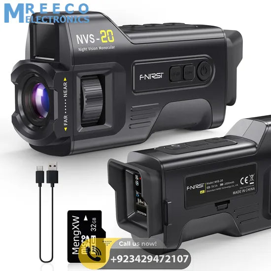 FNIRSI® NVS-20 4K HD Monocular Night Vision Device Infrared 6x Digital Zoom