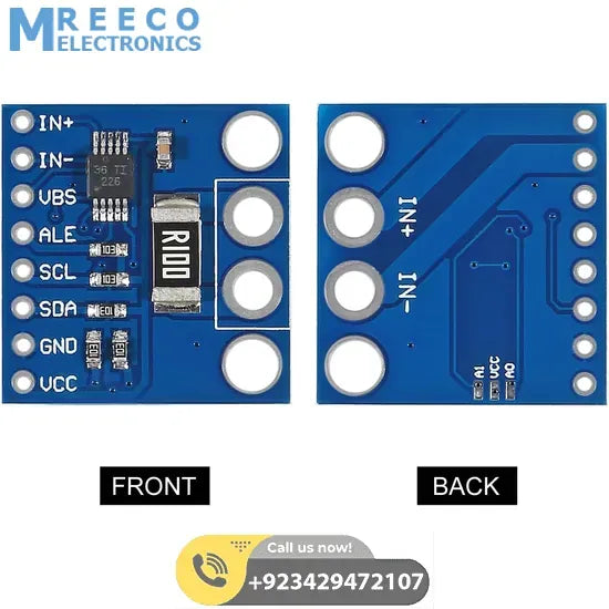 INA226 CJMCU-226 IIC I2C Interface Bi-Directional Current/Power Monitoring Sensor Module For Arduino
