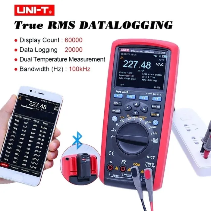 True RMS Datalogging Multimeter UNI T UT181A in pakistan