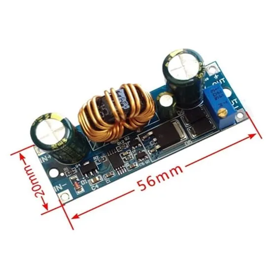 Adjustable DC To DC 4A Step Up Down Power Supply Module Automatic 5.5-30V To 0.5-30V Buck Boost Converter