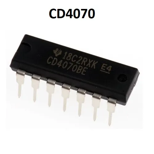 CD4070 Quad XOR Gate IC In Pakistan