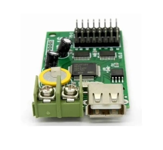 P10 RGB Controller HC-1S Full Color RGB LED Control card With 2*hub75b Port