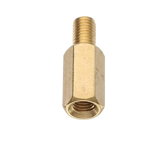 M3 10+6mm Male-Female Brass Hex Standoffs PCB Spacer Pillar