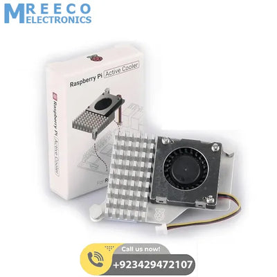 Raspberry Pi 5 Active Cooler with  Aluminum Heatsink in Pakistan