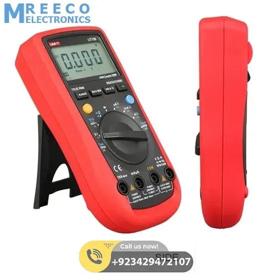 UNI T Digital Multimeter UT-109 - Back View