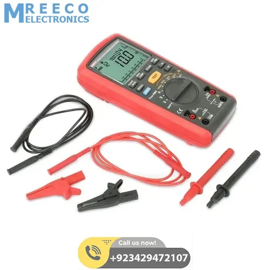 UNI T UT505A Handheld Insulation Resistance Meter - Side View